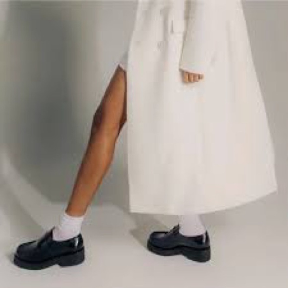 KOIO Black Leather Loafers
